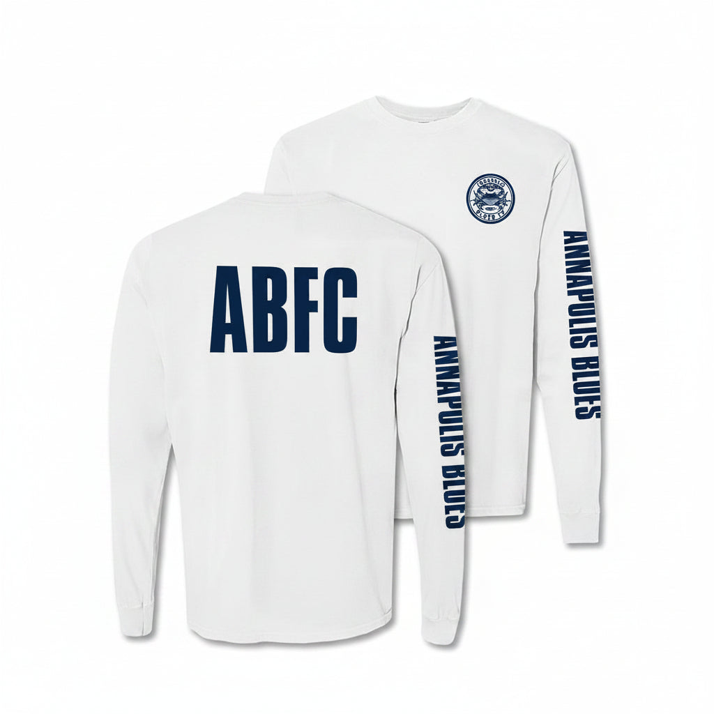 Annapolis Blues FC "ABFC" Comfort Colors Long Sleeve T-Shirt