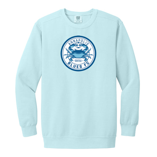 Annapolis Blues FC Comfort Colors® Ring Spun Crewneck Sweatshirt (Chambray)