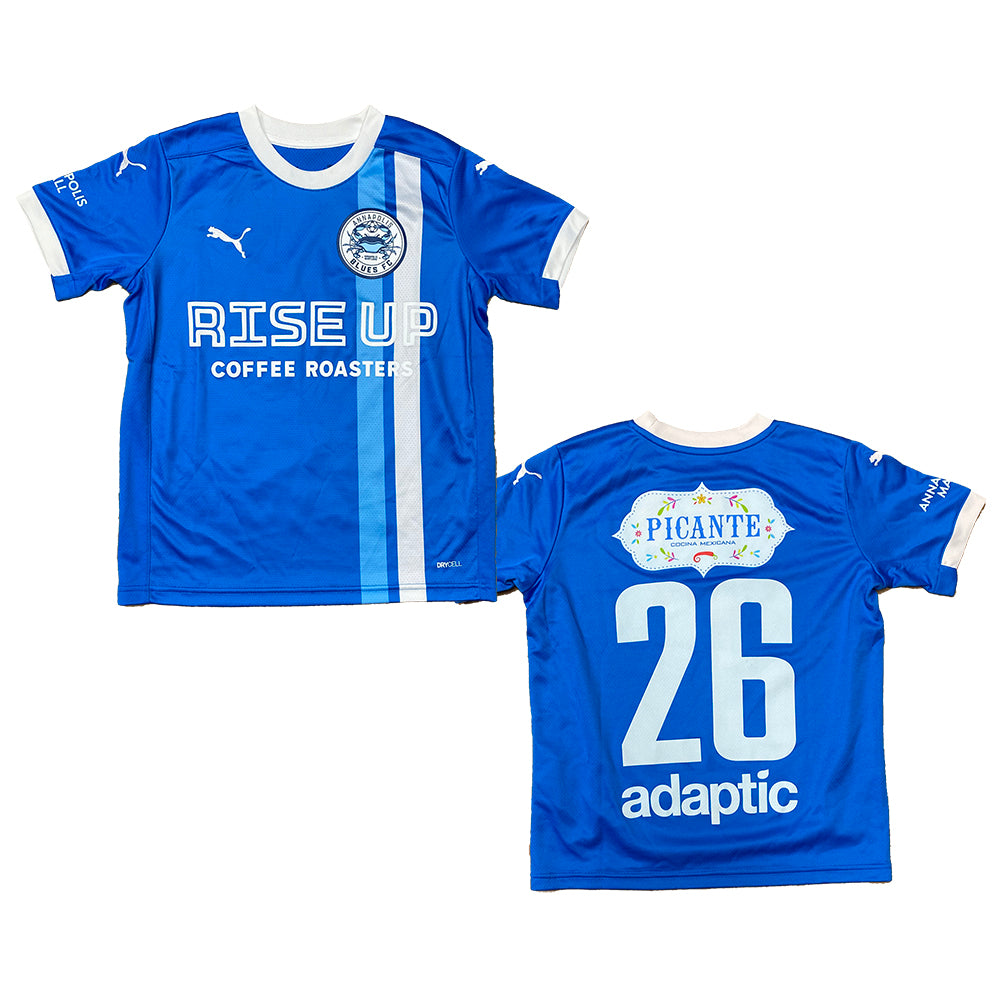 Annapolis Blues Womens Onfield Home Jersey (Youth Blue Jersey)